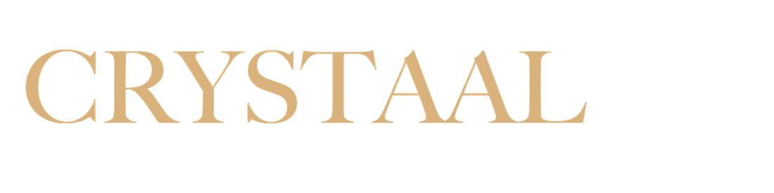 Logo CRYSTAAL en lettres dorées