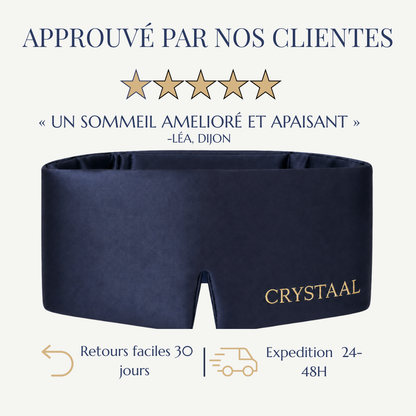 Le Masque Obscur : détail du tissu en soie de mûrier 22 mommes grade 6A